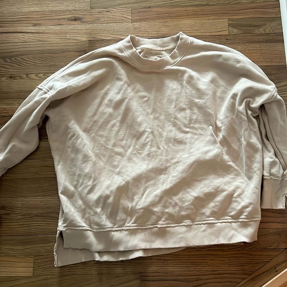 Aerie sweatshirt cream
